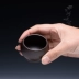 宜兴 紫砂 茶具 trà cát vàng đen thủ công cốc chủ tách trà tách đơn - Trà sứ