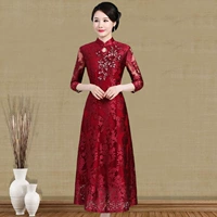 Красный длинный рукав среднего стопа