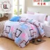 Lanh chăn đơn mảnh ký túc xá đơn 1,2m 1,5m giường đôi 200x230 chăn Bốn - Quilt Covers mền Quilt Covers