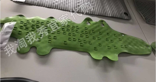 Освобождение от бытовой покупки IKEA PAATRU ВАНТУБ АНТИ -SLIP PAD, Crocodile зеленая негативная чашка всасывания