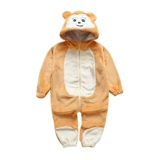 Пижама, детский мультяшный хлопковый пуховик, 1-3 лет