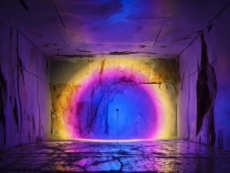 лампа 【原装正品】意大利mandalaki投影灯halo giga简约艺术投影落地灯