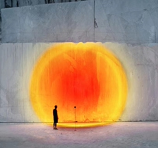 лампа 【原装正品】意大利mandalaki投影灯halo giga简约艺术投影落地灯