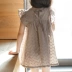 Váy bé gái Hàn Quốc Liansen nữ 2019 mới to boy bay tay áo cotton buông tha cho bé gái mùa hè - Váy Váy