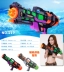 HTC đồ chơi trẻ em súng nước lớn ba lô áp lực tầm xa bãi biển mùa hè chơi lễ hội bắn nước trôi dạt súng nước