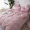 Ins phương pháp chiến đấu chó phim hoạt hình bốn mảnh đặt 1,8m hồng cô gái trái tim quilt ký túc xá giường tấm ba mảnh giường