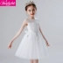 Váy công chúa cô gái fluffy mùa hè váy trẻ em váy hoa cô bé Liuyi mẫu giáo khiêu vũ trang phục - Trang phục bộ đồ khiêu vũ cho bé trai Trang phục