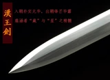 Восьмиполовный Han Swork Longquan Таунхаус -дом баодзиан меч меч Чандиан Целостность высокий марганцкий сталь сталь стальный меч не открыт