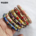 Nhà sản xuất Bán buôn Cloisonne Bracelet Pure Copper Dân tộc Bracelet Craft Bracelet Vòng đeo tay thời trang vòng pandora pnj Vòng đeo tay Cuff