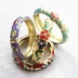 Nhà sản xuất Bán buôn Cloisonne Bracelet Pure Copper Dân tộc Bracelet Craft Bracelet Vòng đeo tay thời trang vòng thạch anh tóc vàng Vòng đeo tay Cuff