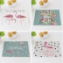 Nhật bản cotton linen art nail bảng chiếu ins nhỏ tươi hình chữ nhật khăn trải bàn có thể giặt xách tay nail cửa hàng công cụ Công cụ Nail