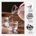 Đảo Gile Nhật Bản Búa Dòng Thủy Tinh Rượu Vang Nhỏ Glass Trắng Wine Glass Sake Cup Mận Rượu Vang Glass Trái Cây Glass Wine