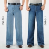 Штаны-клёш, мегафон, джинсы, мужские штаны, новая коллекция, оверсайз, свободный крой
