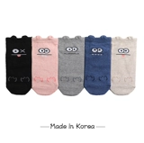Импортные милые мультяшные хлопковые трехмерные носки для школьников, в корейском стиле