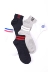 Hàn Quốc nhập khẩu chính hãng vớ vớ nam vớ cotton retro hai thanh ngắn socks nam kích thước lớn vớ thể thao tất thổ cẩm Vớ nam