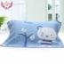 Qi chính hãng ba chiều cartoon chenille khăn Tăng vài hiệu ứng dày một cặp vận chuyển bông 5885 - Khăn gối