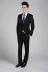 Công việc phỏng vấn nam một nút phù hợp với phiên bản mỏng phù hợp với màu đen phù hợp với chuyên nghiệp mỏng sáng bóng chống nhăn thời trang kinh doanh Suit phù hợp
