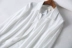 Quần áo phụ nữ ngoại thương 2020 mùa thu mới thời trang đơn giản tính khí giản dị CV thuần màu ve áo sơ mi voan phụ nữ hàng đầu - Áo sơ mi