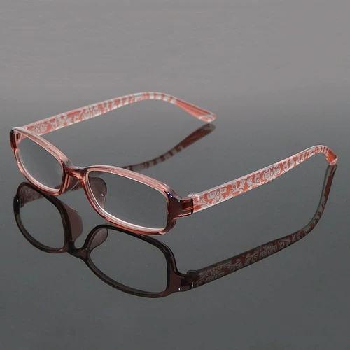 Японское ультра -светлое старое цветочное зеркало женское высокое определение усталости 100 градусов 150 200 200 градусов 250 мод красивые старые цветочные очки