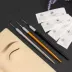 Wenxiu Handmade Eyebrow Pencil Bán vĩnh viễn Fogging Magic Pen Round Three Round Five Thêu Kẻ lông mày Dụng cụ cao cấp Wenxiu Pen - Các công cụ làm đẹp khác