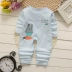 2 cái 30 nhân dân tệ mùa hè bé onesies cotton phần mỏng dài tay áo quần áo bé điều hòa không khí phù hợp với