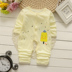 2 cái 30 nhân dân tệ mùa hè bé onesies cotton phần mỏng dài tay áo quần áo bé điều hòa không khí phù hợp với quần áo trẻ em giá rẻ Áo liền quần