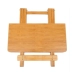 Bàn gấp tre di động bàn gỗ rắn đơn giản hiện đại bàn căn hộ nhỏ bàn vuông nhỏ gấp bàn nhà - Bàn