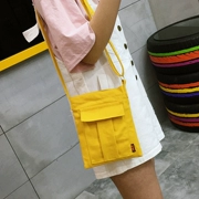 2018 đầu hè mới Túi xách Nhật Bản và Hàn Quốc Túi vải hoang dại vai vải túi điện thoại di động Harajuku túi sinh viên đơn giản