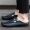 Mùa hè mới 2018 nam một nửa dép Hàn Quốc xu hướng một chân giày đậu không có dép da đầu gót và dép
