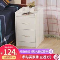 phòng ngủ nhỏ gọn kinh tế đầu giường hiện đại 25cm30cm siêu đơn giản nhỏ tủ đầu giường tủ nhỏ hẹp - Buồng tủ đựng quần áo nhựa