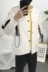 Mùa xuân áo mới nam Hàn Quốc phiên bản của xu hướng đẹp trai màu sắc phù hợp với áo khoác băng trang trí lại dây kéo cá tính đồng phục bóng chày