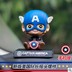 Cơ sở điện thoại di động Marvel dễ thương có thể được tùy chỉnh phiên bản Q cung cấp xe hơi Người nhện lắc đầu trang trí - Phụ kiện điện thoại trong ô tô giá đỡ điện thoại để bàn Phụ kiện điện thoại trong ô tô