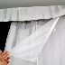 rèm cửa muỗi ròng rắn Đại học khối đơn giản giường gạc gạc công chúa phòng ngủ ký túc xá sinh viên che manti Bắc Âu - Bed Skirts & Valances Bed Skirts & Valances