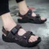 Giày sandal nam 2017 sandal da mới sandal giày thể thao ngoài trời Việt Nam mùa hè giày nam đi biển