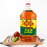 Jiu San Grain and Oil Hervary Pressing Beida Desert Group Honghe Soybean Oil 5l Трехлетнее северо -восточное пищевое масла отель сои