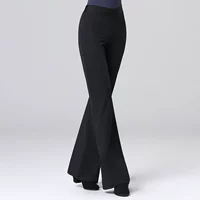 Женская форма микро -тематические штаны черные