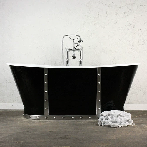 1,7 метра независимой чугунной ванны металлическая юбка сторона -на виллу виллу Домашняя солнечная комната эмалевая ванна ванна