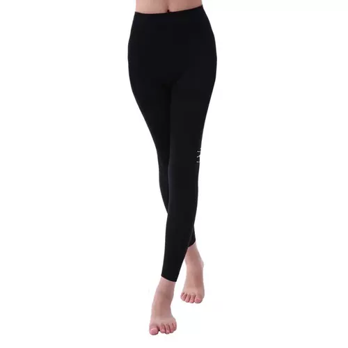 Осенние тонкие эластичные черные леггинсы, штаны, в корейском стиле, высокая талия, в обтяжку