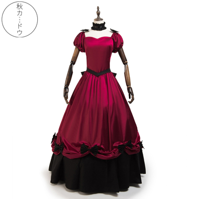 taobao agent Long dress, cosplay, Gothic, Lolita style, for performances