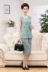 Phụ nữ trung niên của nhân tạo bông phù hợp với không tay cotton áo mùa hè mẹ nạp bông kích thước lớn dịch vụ nhà áo sơ mi mẫu áo sơ mi cho u60 Phụ nữ cao cấp