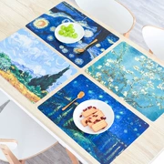 "Qi từ" bảng mat cách bảng mat bát mat mat chống nóng nước và PVC chống dầu khay đế lót ly mat hộ gia đình - Khăn trải bàn