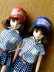 Nhật bản TAKARA chính hãng 6 điểm bé quần áo búp bê phụ kiện mũ bóng chày hip hop hat trẻ em hat cap Búp bê / Phụ kiện