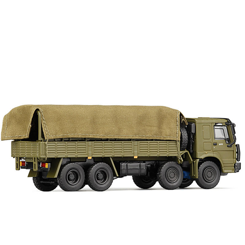 Camion Miniature JKM 1/64 - Modèle FAW MV3 6x6 Camouflage - Finition Détaillée, Neuf