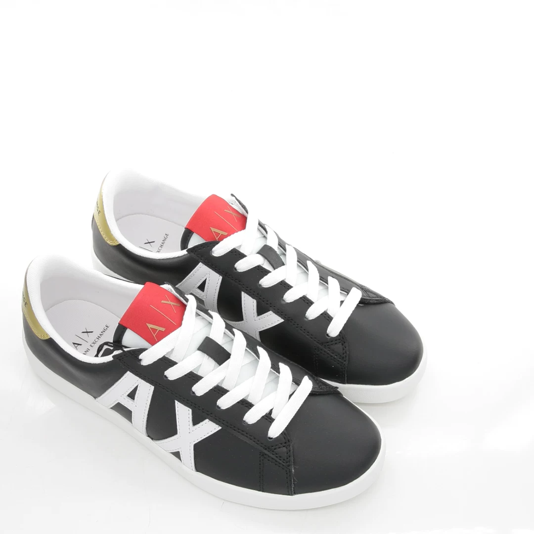 Armani Exchange AX Aani мужские цветные кожаные низкие кеды повседневные кроссовки xux016 xcc71