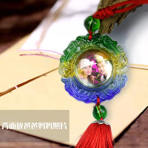 Подвеска для машины, фотография, высококлассный зеркало заднего вида, сувенир, защитный амулет, делается под заказ, «сделай сам»