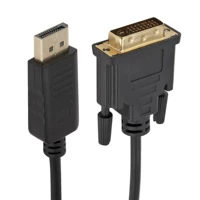 1,8M DP в DVI CABLE CABLE BIG DP в DVI Интерфейс Дисплекс TV HD Connection Cable