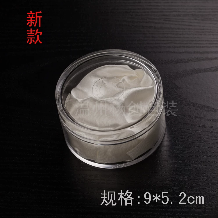 High -end Ack Cordyceps Box Bird's Nest Human Deer Avoles Packing Box Black Wolfberry Dendrobium General Round Gift Box