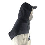 Пыль -надежная шляпа Мужчины и женская промышленная защита от пыли на строительной площадке Перемещение сварки джинсовой шаль