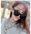 Hàn quốc tiger head hộp đen của nam giới kính mát đầy màu sắc ladies sunglasses cá tính màu trắng hộp lớn xu hướng vuông đen siêu Kính râm