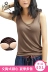 Phương thức với ngực pad yếm trong đồ lót nữ kích thước lớn yoga áo sơ mi đáy áo ngực áo ngực tích hợp mùa hè
